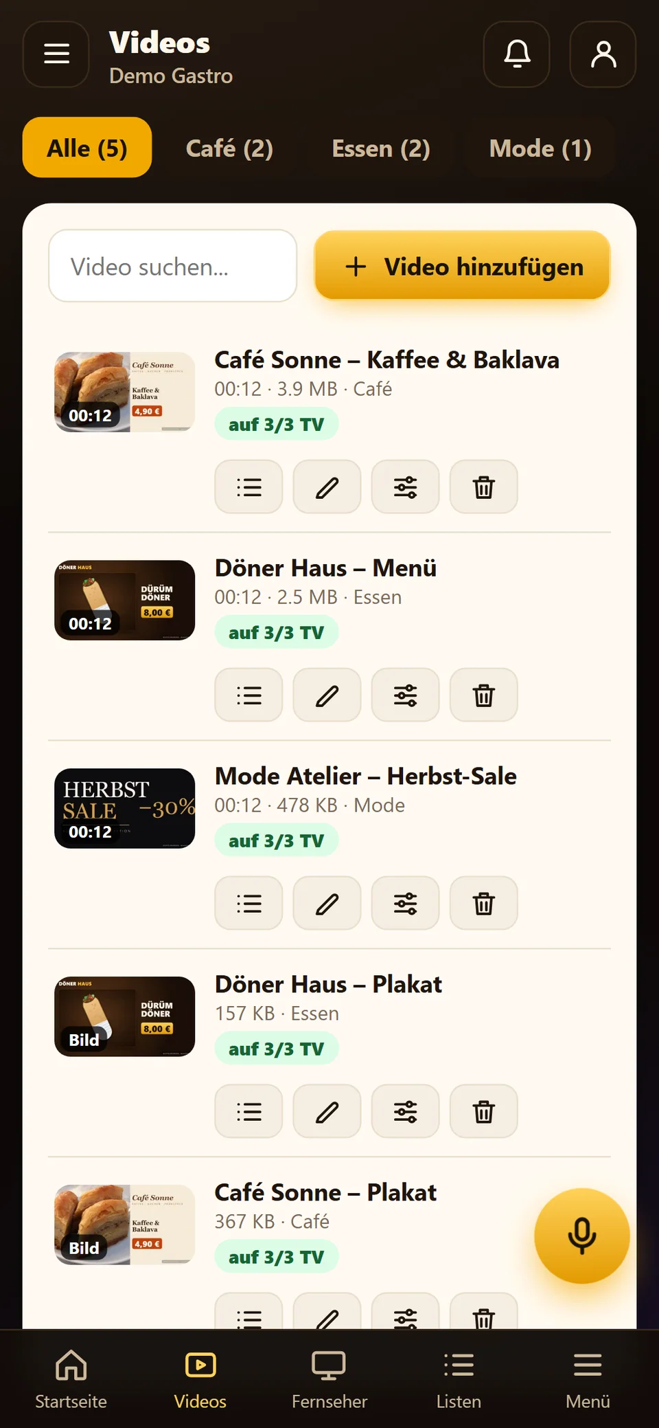 ارفع فيديو – BestellTakt.TV
